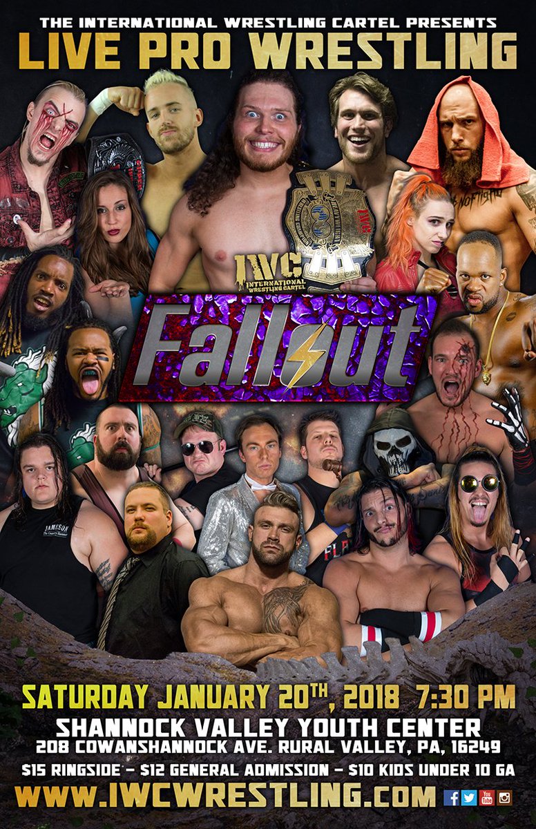 USindywrestling's tweet photo. .@JaXonArgos and @TheRCDupree vs @Darin_Dinero and @DanielHooven [ @IWCwrestling #Fallout2018 ] #Wrestling https://t.co/Z86HA0zsyw https://t.co/jSBPN4TfAt