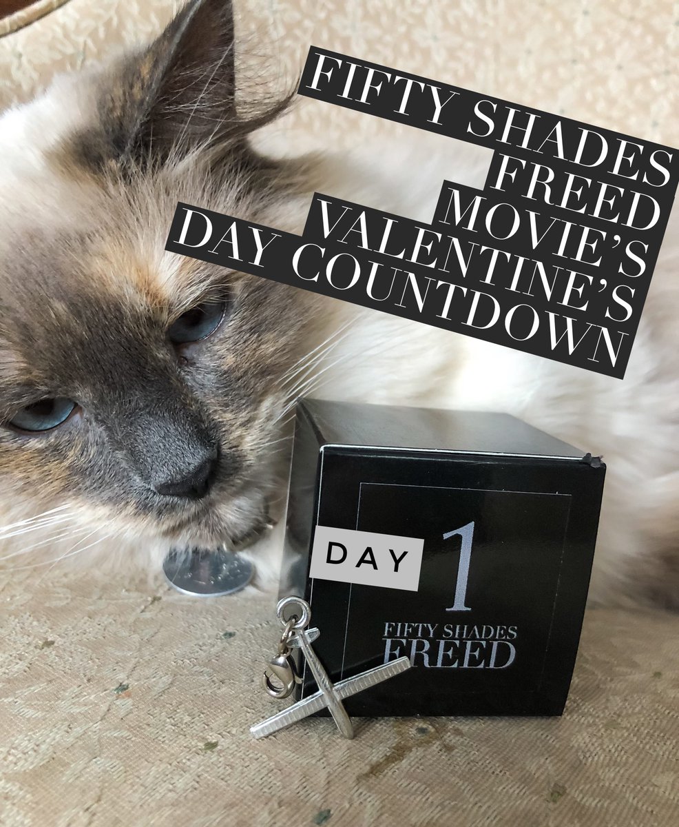 . <a href="/FiftyShades/">Fifty Shades Freed</a> #FiftyShadesFreed️’s doing a countdown to Valentines’s Day &amp; #OfficialFifty is helping out with *advent* calendar style. We are at #1.