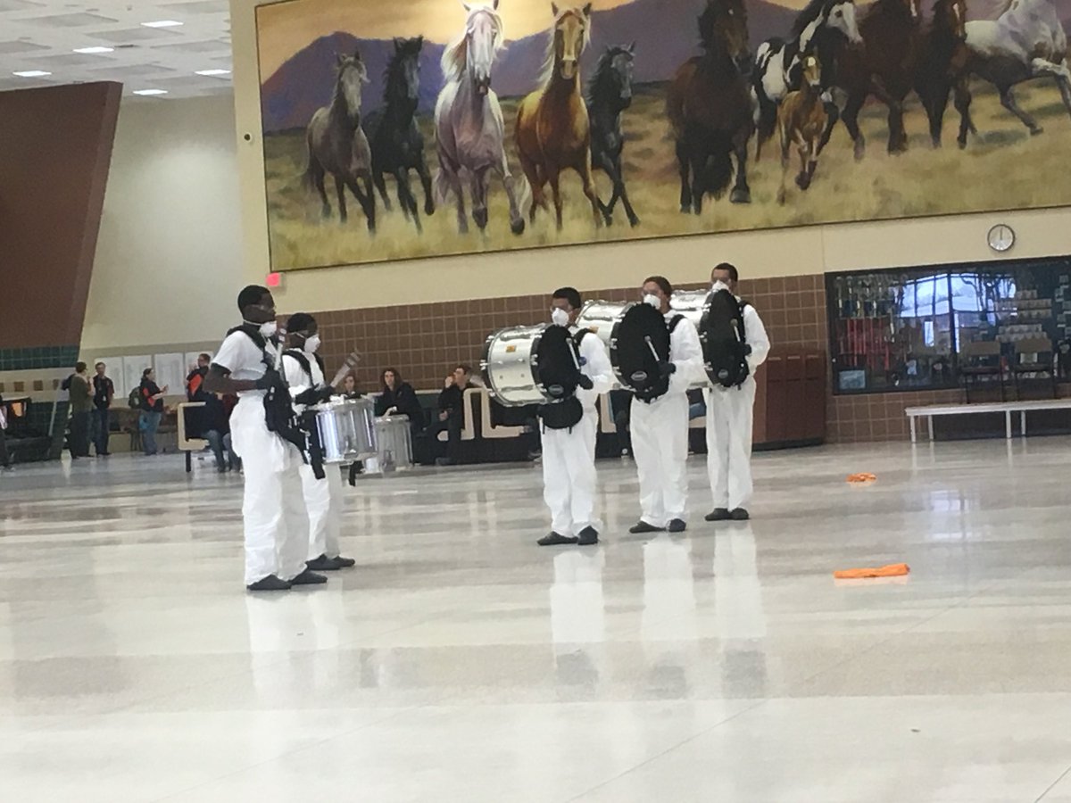 AlmightyyDejaa's tweet photo. Our WHS I.C.E percussion line will be participating in the percussion section of TCGC at Pasadena memorial today. #thewillowridgeband @WHSBandBC @Willowridge_HS https://t.co/ZdeKQU9I20