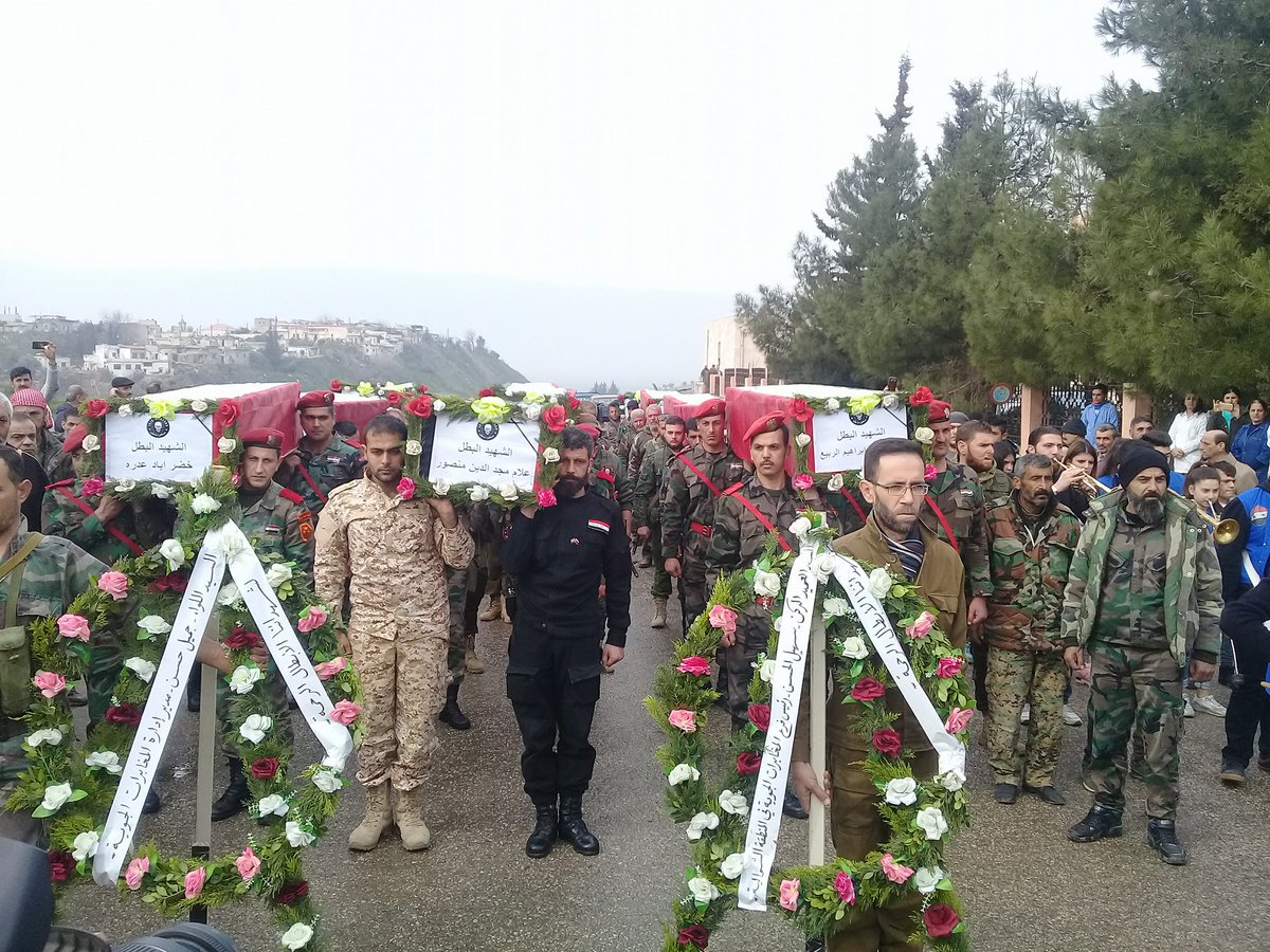 Ruswariors's tweet photo. R.I.P. 10+ #christian syrian #Isis_hunters fighters killed by #US airstrikes in #DeirEzzor. #SAA#Syria
#US_Administration supports terrorism
#الإدارة_الأمريكية تدعم الإرهاب https://t.co/hSLfPYbzZs