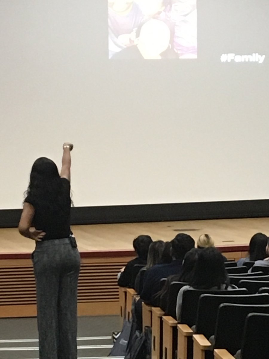 UCDC_Merced's tweet photo. Hearing @asktrier talk about her family and the lessons they taught her in life #firstgenUCM #hireUCMerced @ucmerced @HireUCMerced https://t.co/QTJsk7Z2z3