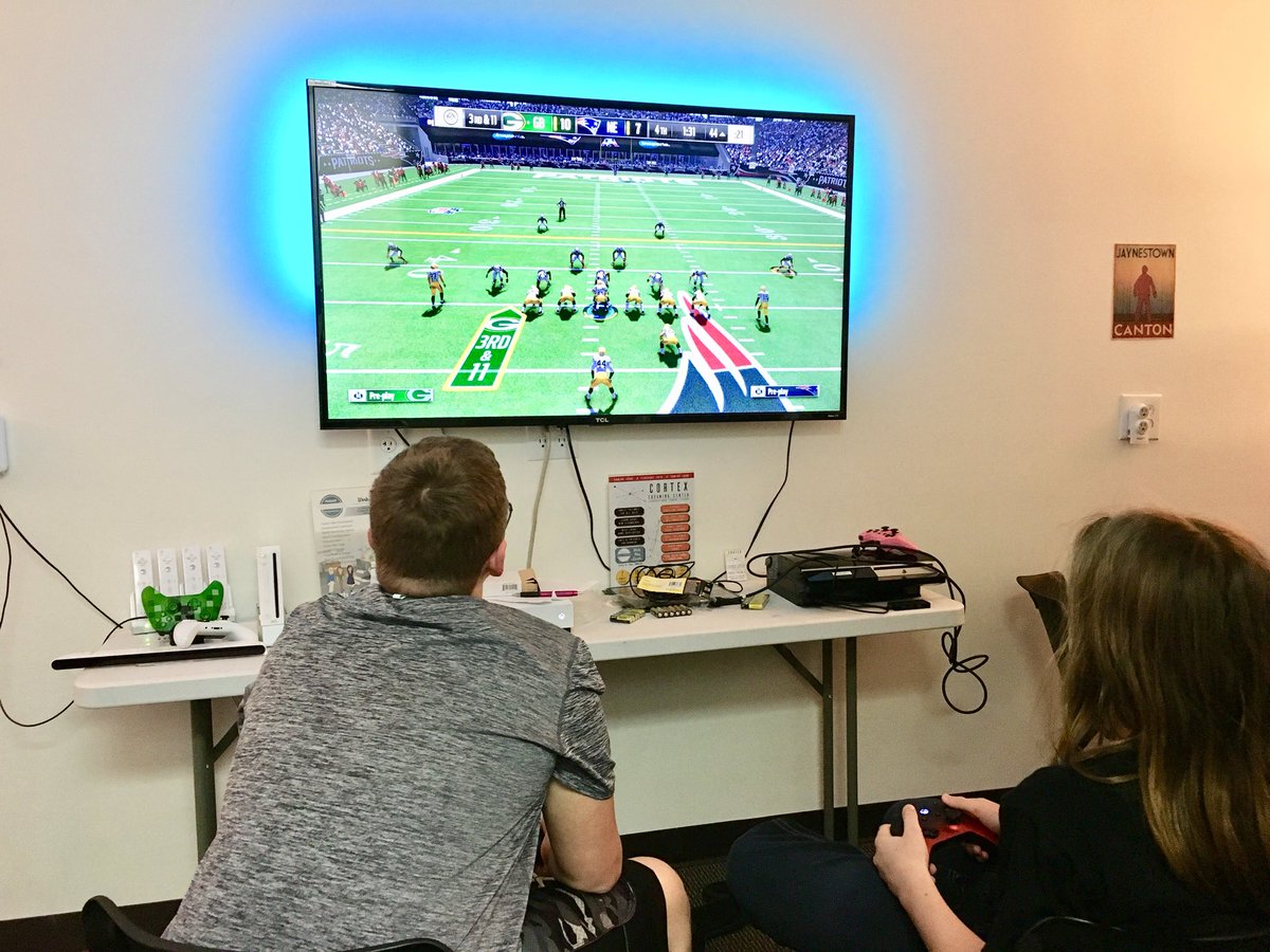 CortexCoGaming's tweet photo. Just a few photos from last weekend’s Madden Tournament at @CortexCoGaming. Congrats to JC for winning the tournament. 

https://t.co/YMnTLebpdF

#CortexCoGaming #CortexGaming #Gaming #GamingLounge #GameNight #FamilyNight #BoardGames #CardGames #VideoGames #FuquayVarina #Fuquay https://t.co/jAg5WUebcX