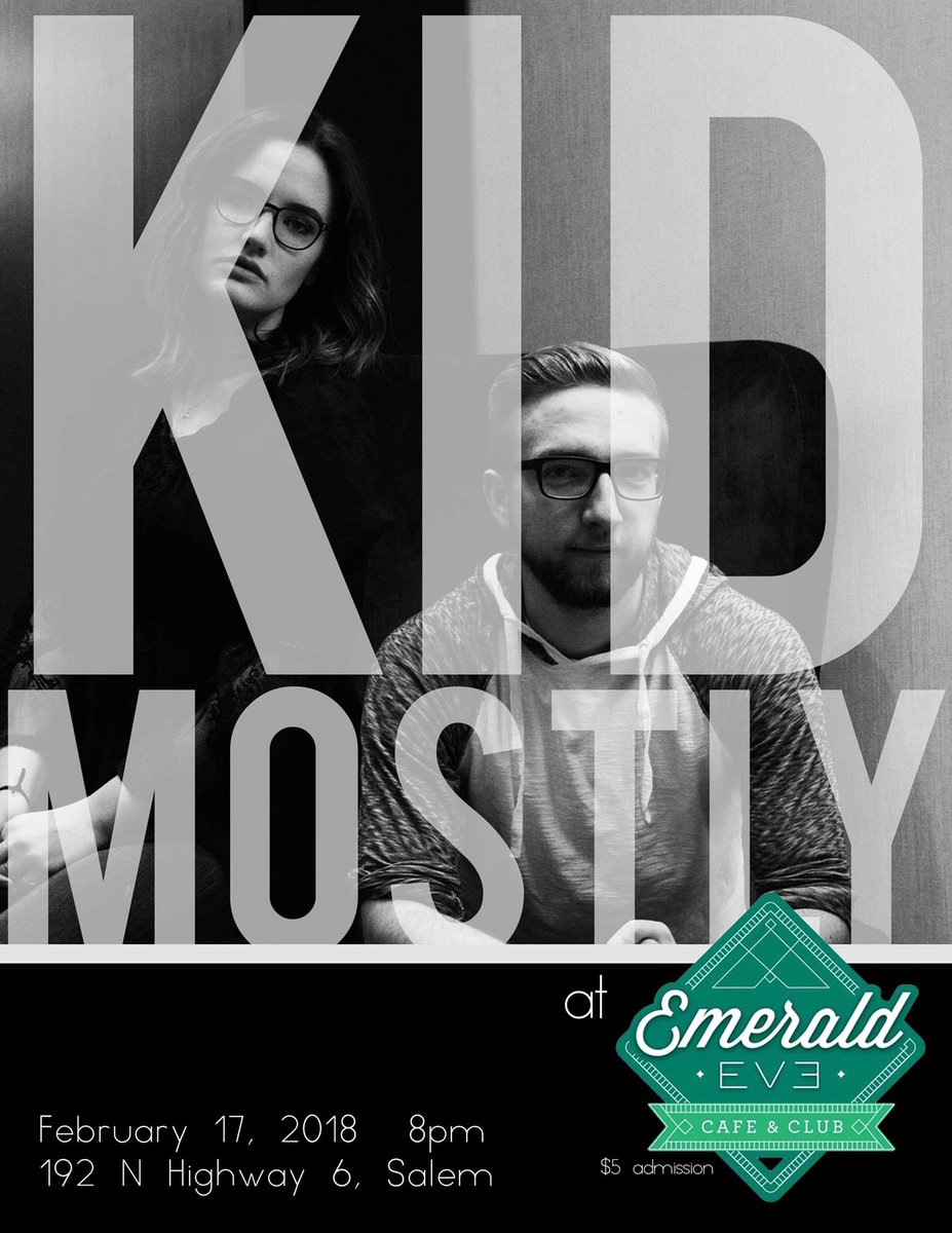 KidMostly's tweet image. Next Saturday! We will be performing at Emerald Eve in Salem, Utah 🤙🏻 Admission is $5 Hope to see you there!