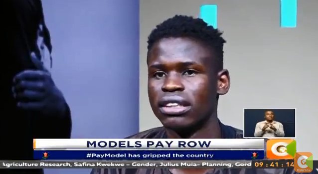 citizentvkenya's tweet photo. Models decry poor treatment be agencies #CitizenWeekend @lillian_muli https://t.co/pa1VEn1JST