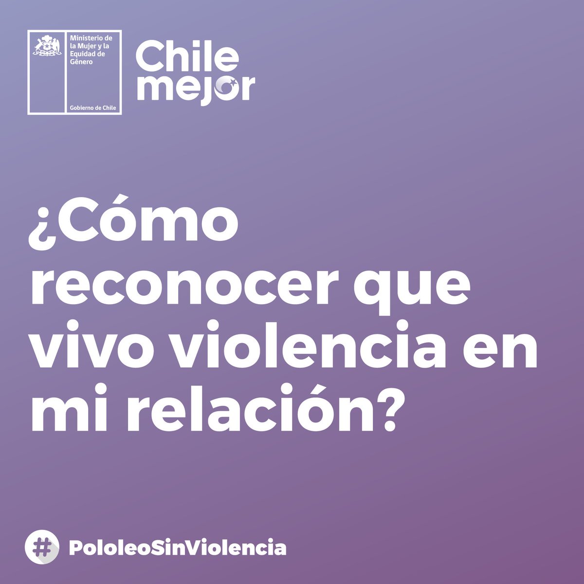 MinMujeryEG's tweet photo. ✨¿Cómo puedo reconocer si vivo violencia en mi relación? ❤️→ Conoce y aplica estos consejos para vivir #PololeoSinViolencia

📱Para orientación llama GRATIS al 800 104 008 https://t.co/90byBWhcJ2