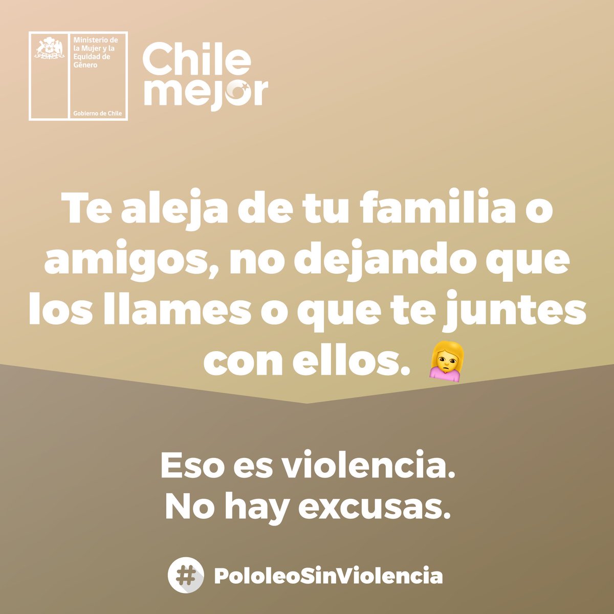 MinMujeryEG's tweet photo. ✨¿Cómo puedo reconocer si vivo violencia en mi relación? ❤️→ Conoce y aplica estos consejos para vivir #PololeoSinViolencia

📱Para orientación llama GRATIS al 800 104 008 https://t.co/90byBWhcJ2