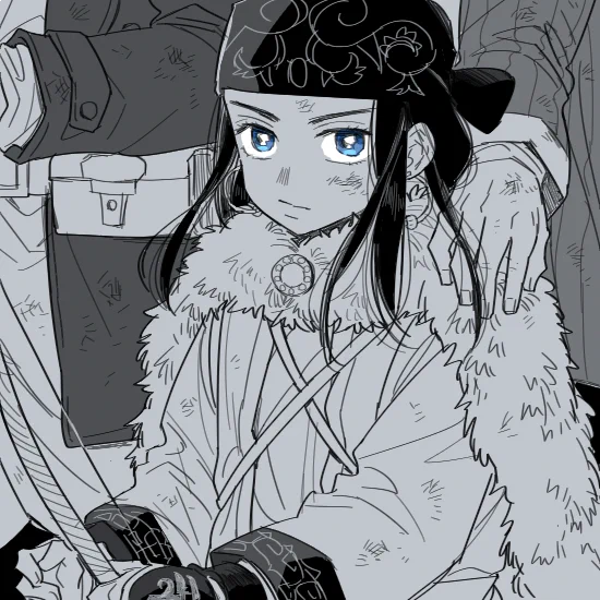 アシリパさんを初めて描いてみました アシリパさんかわいい 
