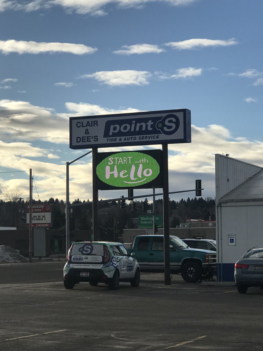 Madison_Schools's tweet image. Hello from Clair &amp;amp; Dee’s! #startwithhello #hellorexburg #hellomadison