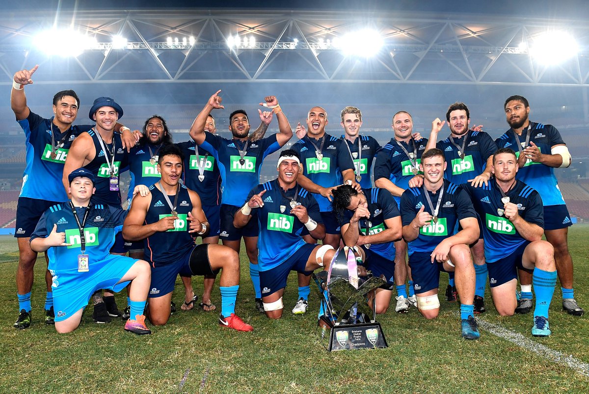 SuperRugbyNZ's tweet image. The Blues are your #Brisbane10s 2018 champions after two sensational days of action in Brisbane! 🏆🔥 

WRAP: bit.ly/2BOeGxL