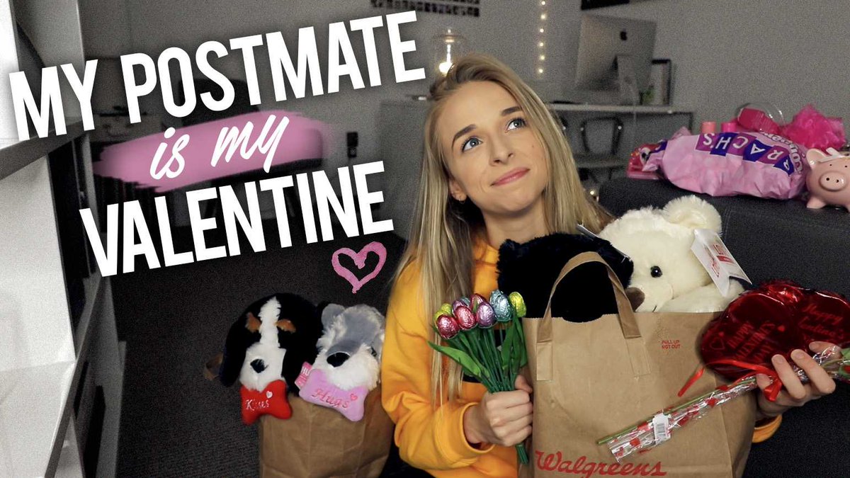 NEW VIDEO! MY POSTDATE DELIVERY PERSON IS MY VALENTINE: youtube.com/watch?v=U1MS4J…
 
A stranger buys me $100 worth of valentine’s day gifts — 
Go check it out and give it a thumbs up!