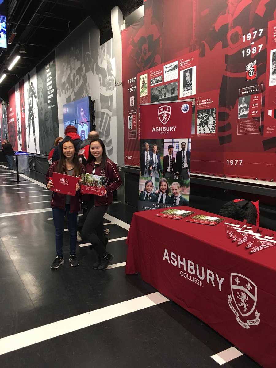 nickyhynes4's tweet photo. At the @Ottawa67sHockey game today? Come say hello to our @ashburycollege Ambassadors! Section 19! https://t.co/Vo9dfa82f2