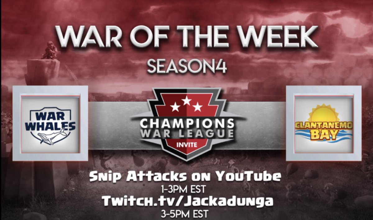 Can’t wait for tomorrow!!!! <a href="/champwarleague/">Champions War League</a>