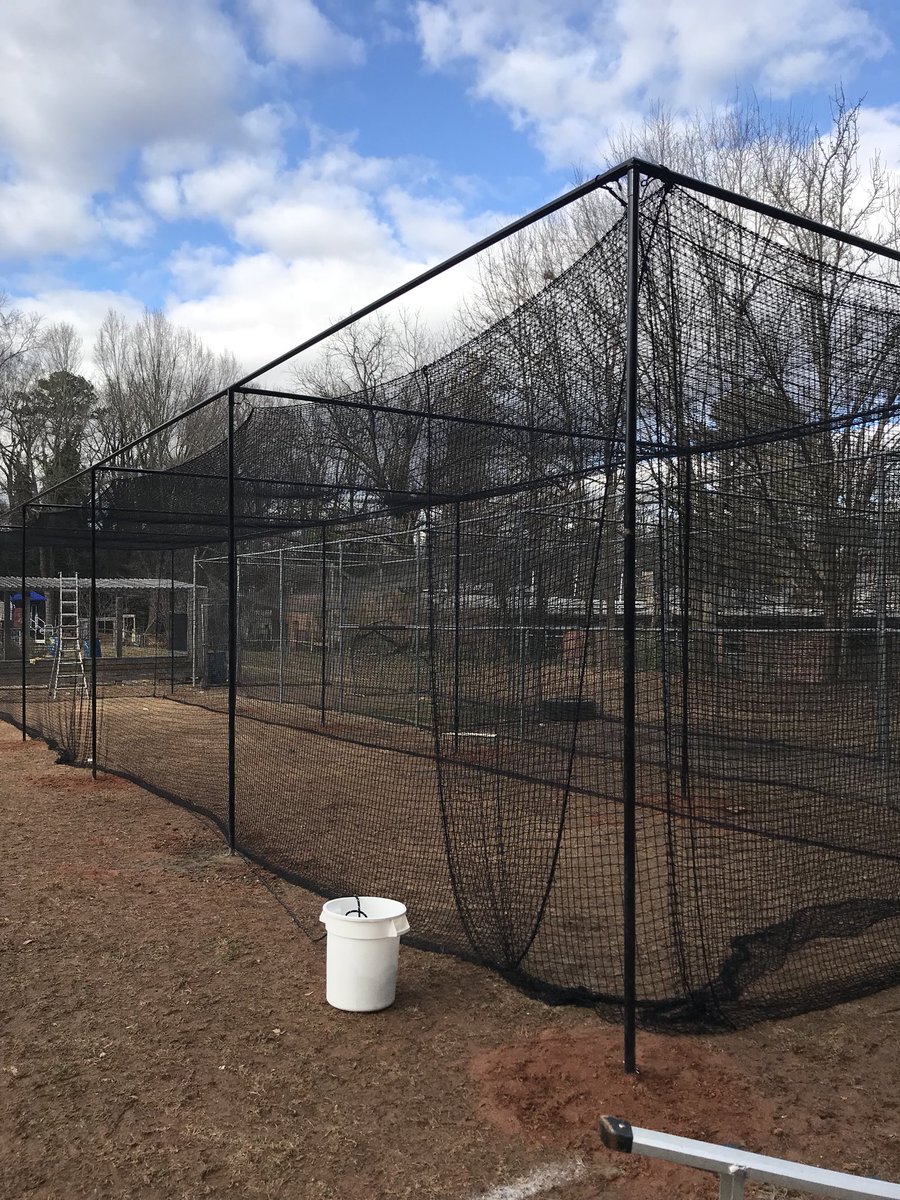So excited that another batting tunnel was installed yesterday for our program. Much needed for our program. Working hard and off the field to make this program first class. GO BULLDOGS!#decaturbulldogsbaseball