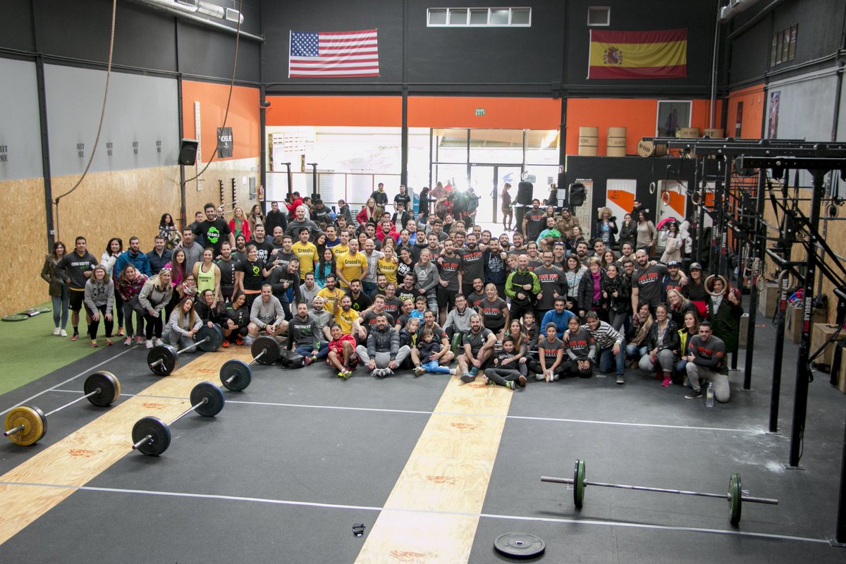 CrossFitSR's tweet photo. Gracias a tod@s por esta jornada de #CrossFit en #Jaén 
Felicidades a los amigos de CrossFit Jaén por la victoria. https://t.co/a2vFtbfi5w