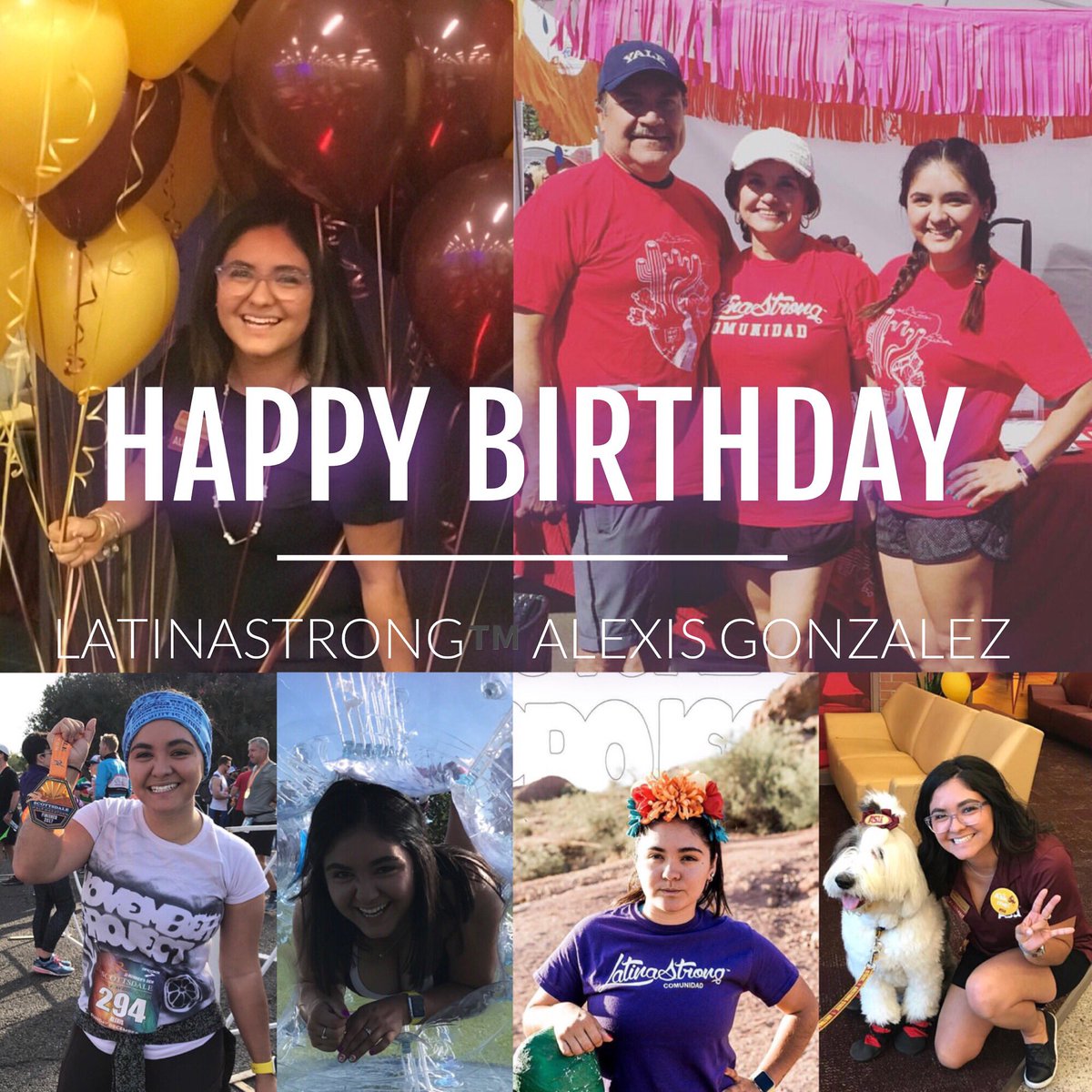 LatinaStrongDr's tweet image. Happy Birthday #LatinaStrong #CommunityCoreLeader @alexismarierg who has maños to shape the world 💃🏽✌🏾🌏 Your energy is contagious. Thank you for being an inspiration to us all . ❤️ #Salud #PorTuCorazonAZ #LatinoHealth #Inspire