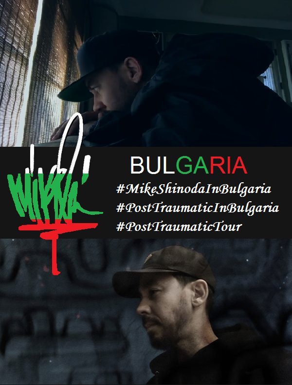 LinkinParkBul's tweet image. We want #MikeShinodaInBulgaria for the first time ever! &amp;lt;3 #PostTraumaticInBulgaria #PostTraumaticTour 
Can you help us spread the word for Sofia, Bulgaria? @LPLive