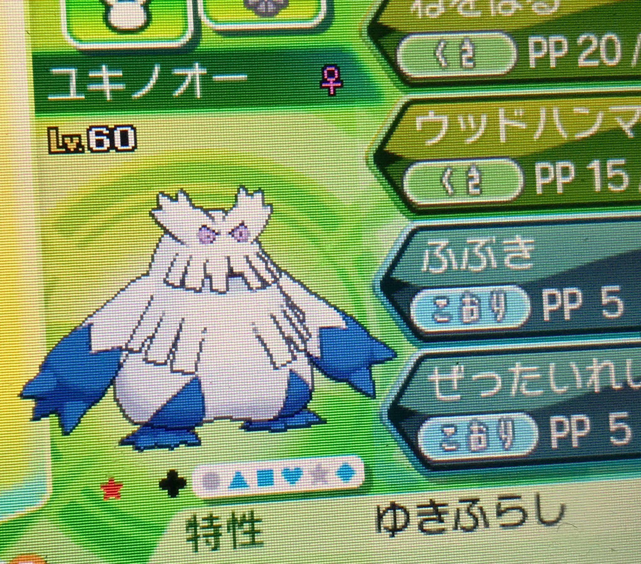 何処かの誰か ポケモンウルトラサンの ウルトラホールで 色違いのユキノオーを 手に入れました ポケモンサンムーン Pokemon Pokemonsunmoon ポケモン 色違いポケモン 色違い Shinypokemon Shiny ウルトラサンムーン Pokemonultrasunmoon