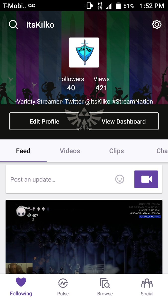 ItsKilko's tweet image. 10 more followers to go until I hit my goal of 50 let's get those last ten followers! @OutReachRTs @RogueRTs @FEAR_RTs @SwitchRTs @PredatorRTs @FatalRTs @Retweet_Twitch @small_streamers