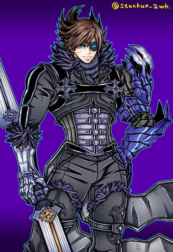 stuckup_2WK's tweet photo. ソウルキャリバー６の新キャラクター、グローのコスプレをした鉄拳のラース・アレクサンダーソンです(長い) https://t.co/UHRKYBrBUw