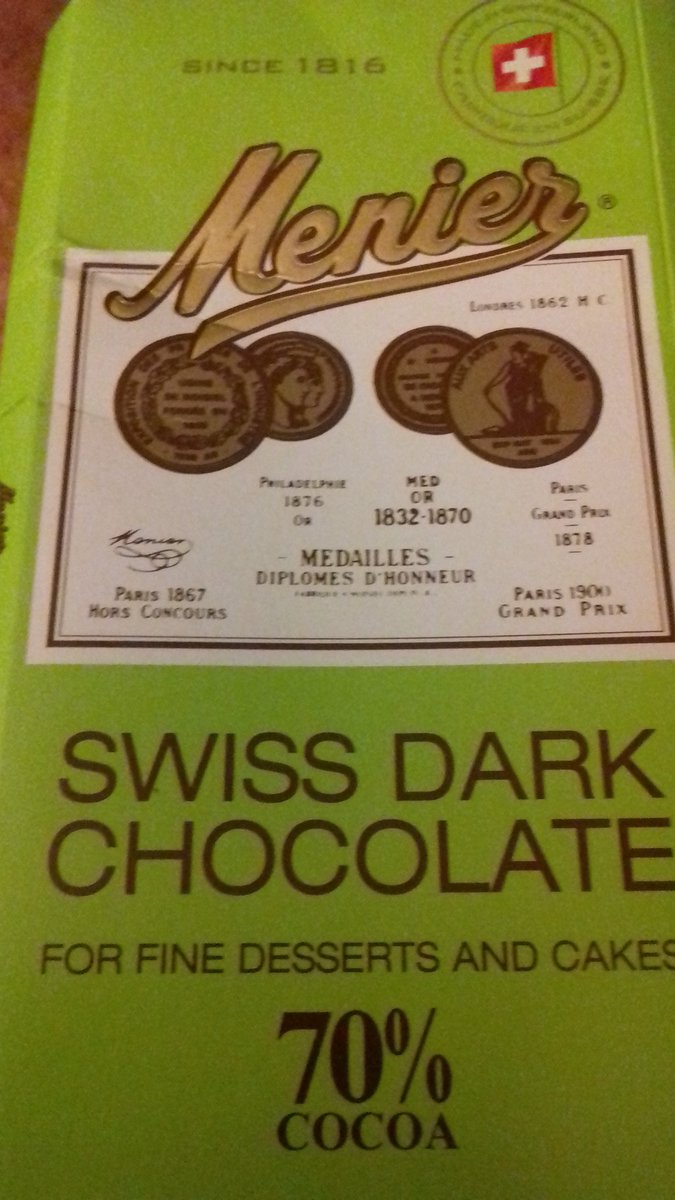 tuthersue's tweet image. There are some moments when only chocolate works😊