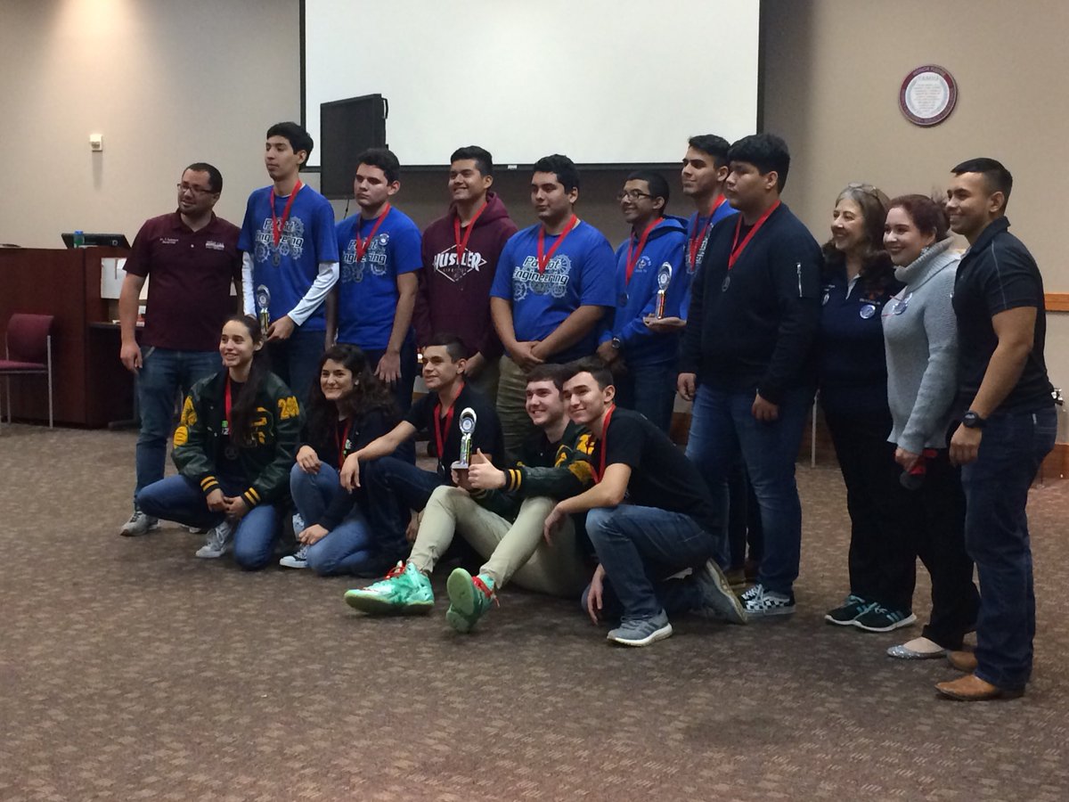 RoweCTE's tweet photo. Alliance finalist in the Laredo wildcard competition! Well done @Rowebotics12375 @McAllenISDCTE @Rowe006 @McAllenISD https://t.co/iVUuBhyyIk