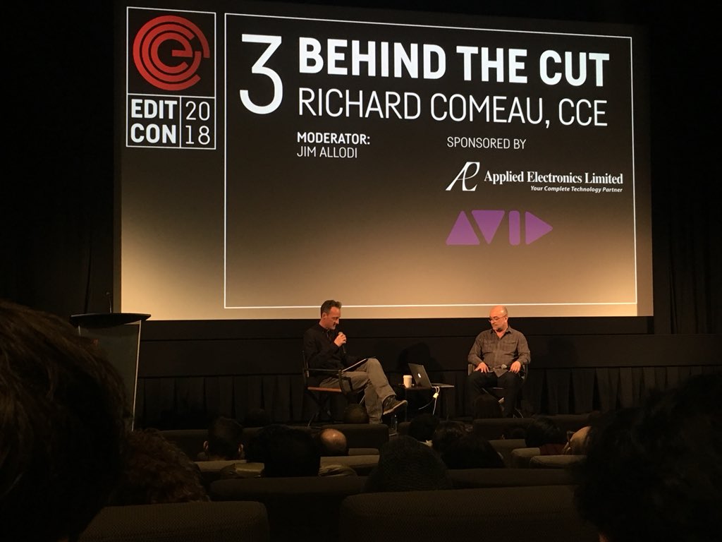 rhondacthain's tweet photo. #EditCon2018 Panel Three: Q&A with the amazing Richard Comeau https://t.co/GsNMhr6zSV