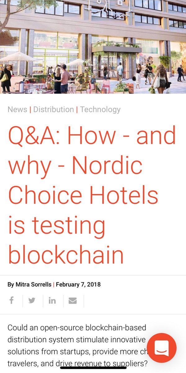 ChrLun's tweet photo. This is why we test Blockchain for hotel room distribution. 
https://t.co/rLUWTXwMBR 
#NordicChoice #WindingTree #eberry #futurebusiness #Blockchain https://t.co/M7M3QmTxD3