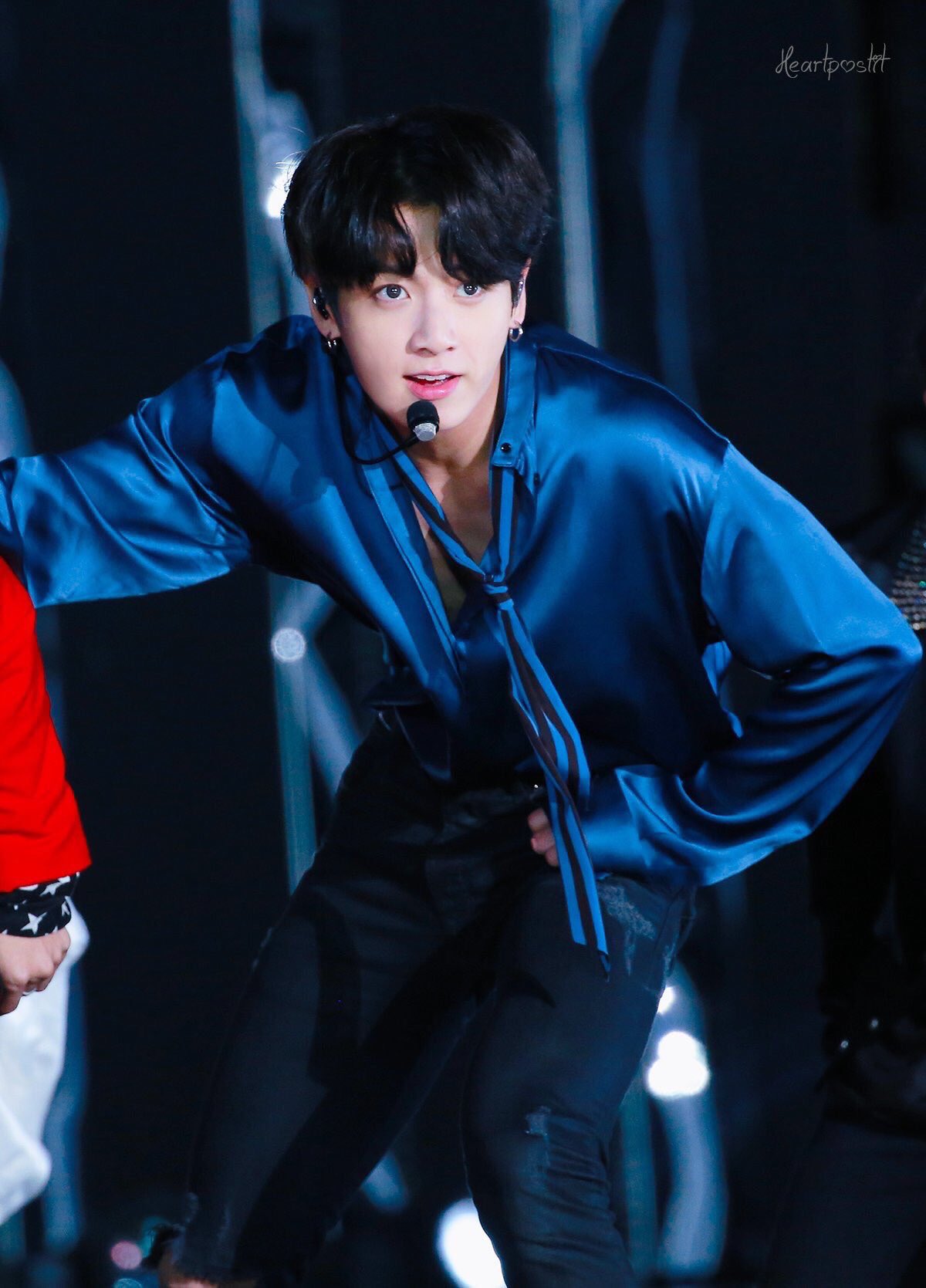 jungkook in black tshirt
