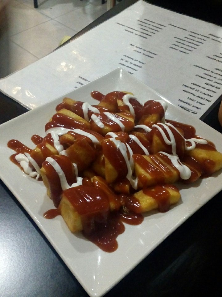 abimaleficent's tweet image. Y seguimos... Otra #Tapa en #Helmar #Tapas bien ricas en #Almería #Bravas