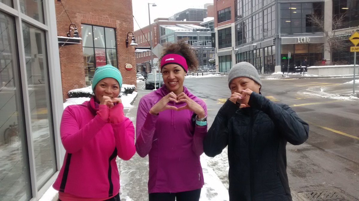 LibertyVRR's tweet photo. We Love2Run (in the snow and slush!) https://t.co/uzAfWTnOmk