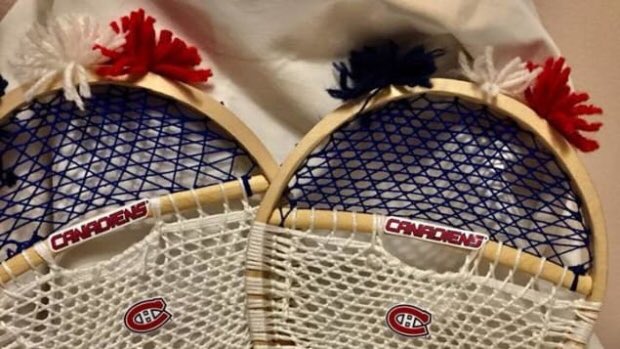 TheEagleDares's tweet photo. An Innu woman undergoing chemotherapy attended three #Habs games with the hope of meeting Carey Price. Eventually, her wish came true and when Price entered the room she burst into tears. He comforted her and she gave him handmade snowshoes.

Not a word from the PK-loving media. https://t.co/gLr8Y6NRIo
