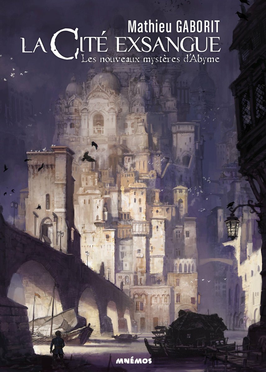 albyon_studio's tweet photo. We also do art for books, sometimes. Here’s Mathieu Gaborit’s next book cover! 🏰 https://t.co/FbxcUidTwR