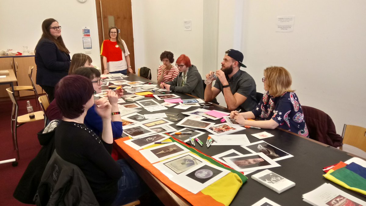 SexandHistory's tweet photo. Such a wonderful day at @mshedbristol for #LGBTHM18 Thanks to all the fantastic young people who joined us to explore Expressing Sex and Gender throughout the past with @sciencesofsex And thanks and congratulations to @CherylMorgan and @KGarvey20 + team for a brilliant event! https://t.co/bgMnSTffPu