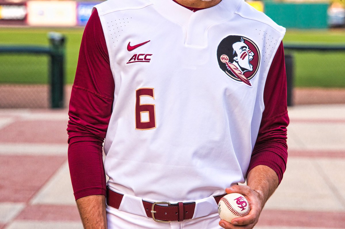 fsu baseball jersey white