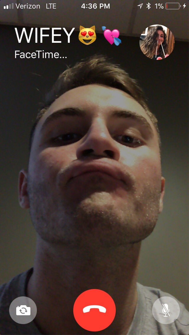 DomOlsen's tweet photo. “How do you do long distance?” 

Get you a guy who’s worth it and never lets you forget that you are too https://t.co/YkGxvRdIsh