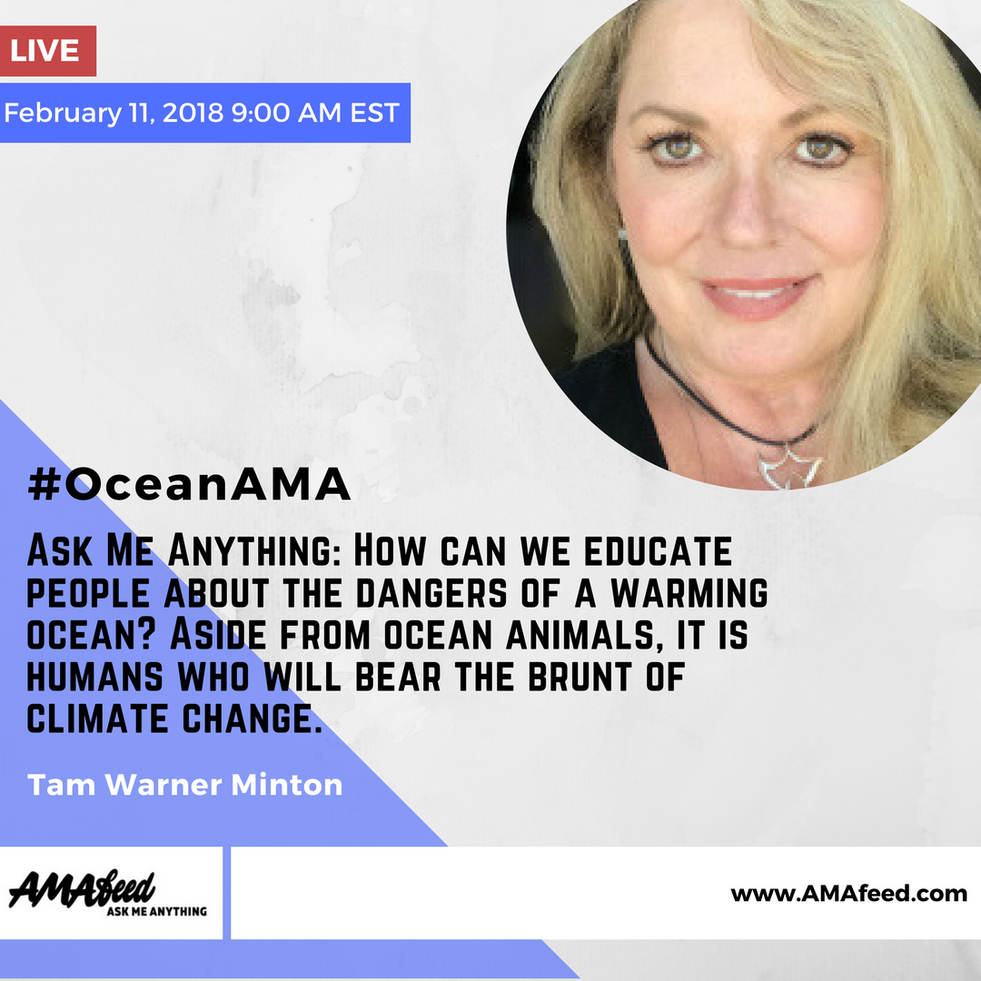 TravelwithTam's tweet photo. Only hours until my #OceanAMA! It starts on Feb 11 at 9a, but you can ask your questions now! #AskMeAnything - https://t.co/alSx8D7T2Y #educate #climate #lives #damage #reefs #oceanconservation #childrensbooks #kidsbooks #greeneducation #edchat #homeschooling #actonclimate https://t.co/fGQJFeXF4a