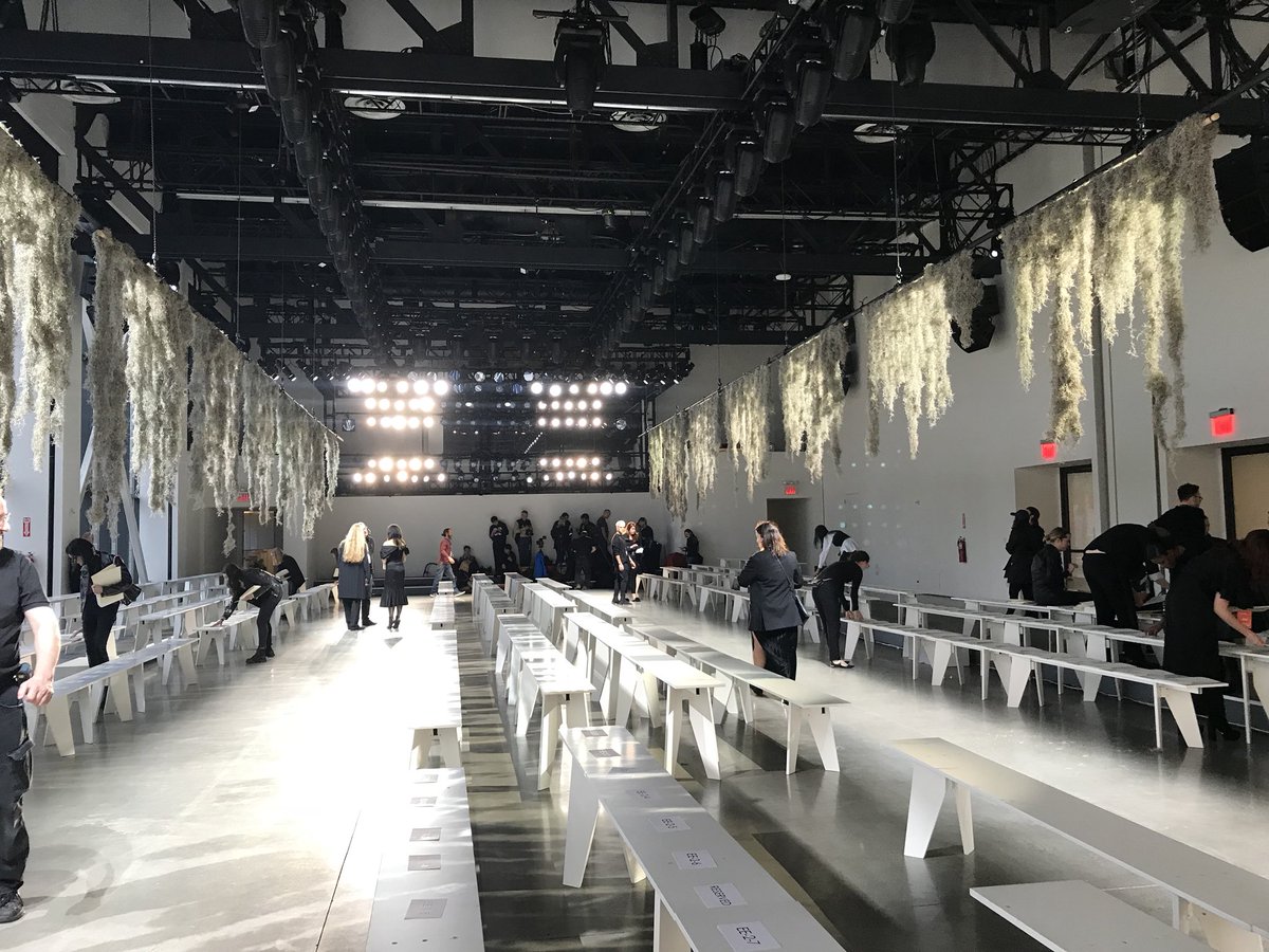 GFWshows's tweet photo. Before the show @JonathanSimkhai #jonathansimkhai #NYFW #NYFWFW18 #GlobeFashionRunway https://t.co/MZbmhWwNmb