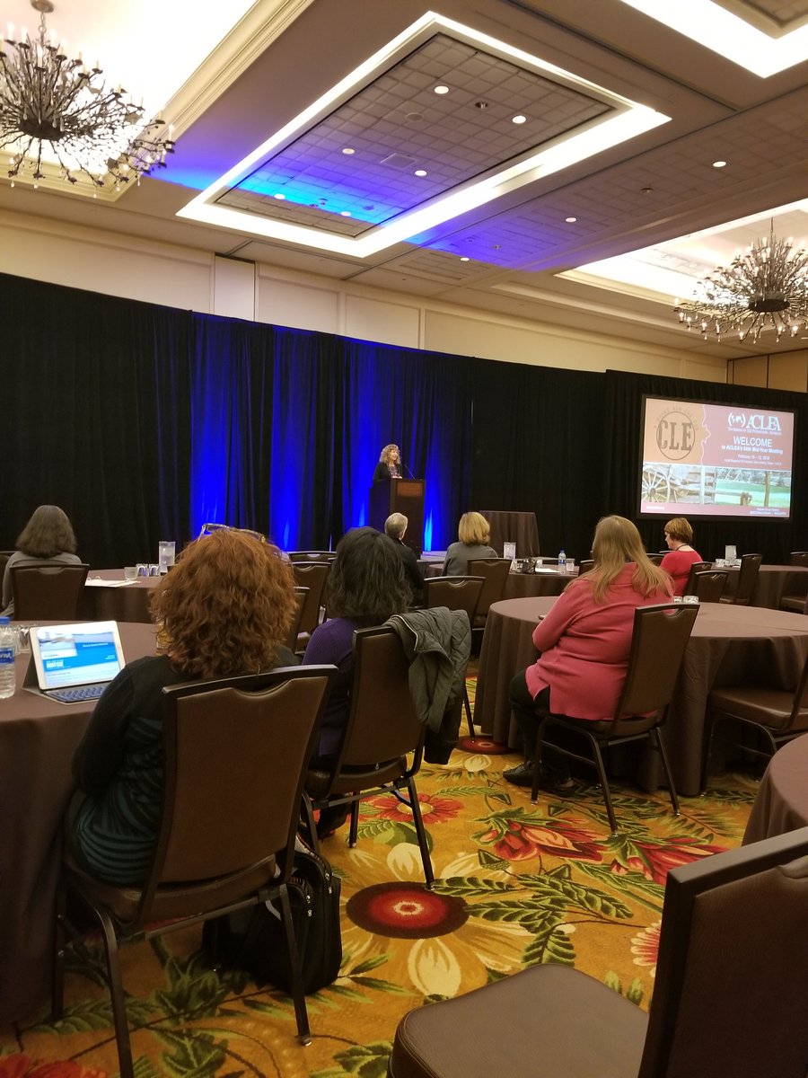 CSmithTucker07's tweet photo. Opening remarks at ACLEA, San Antonio. Excited about networking and getting lots of great info from CLE  experts. #ACLEATX https://t.co/0X4zYovLT2