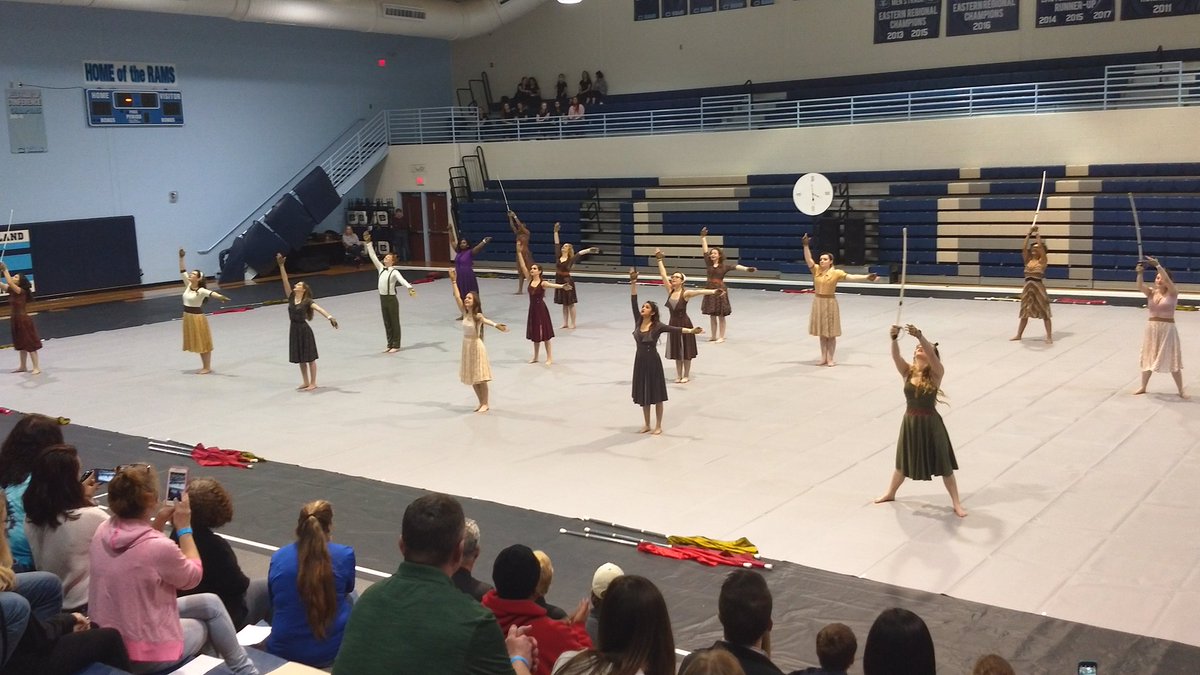 ms_duncan's tweet photo. @franklintonband @FHSRedRams Winter guard 2018 begins #allthistime #firstcomp #totrains #noregrets #scottandnikki #stitch #ohana https://t.co/ftP3zD2Trs