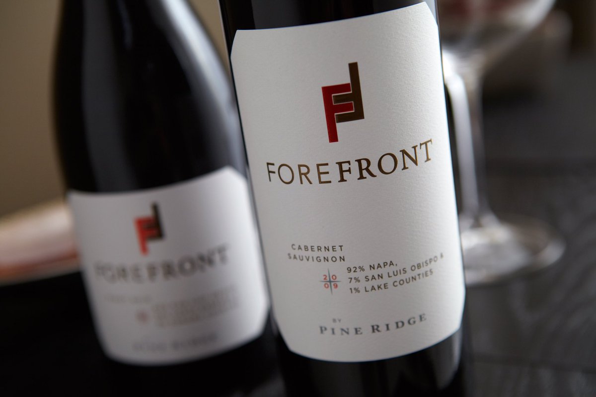 Forefront Cabernet - delicious California cab from select Vineyard sites by the good people at Pine Ridge Winery, that delivers incredible cassis &amp; black cherry fruit alongside well integrated oak, mineral notes &amp; rich structure. Tremendous value! #wine #whistler #apreswhistler