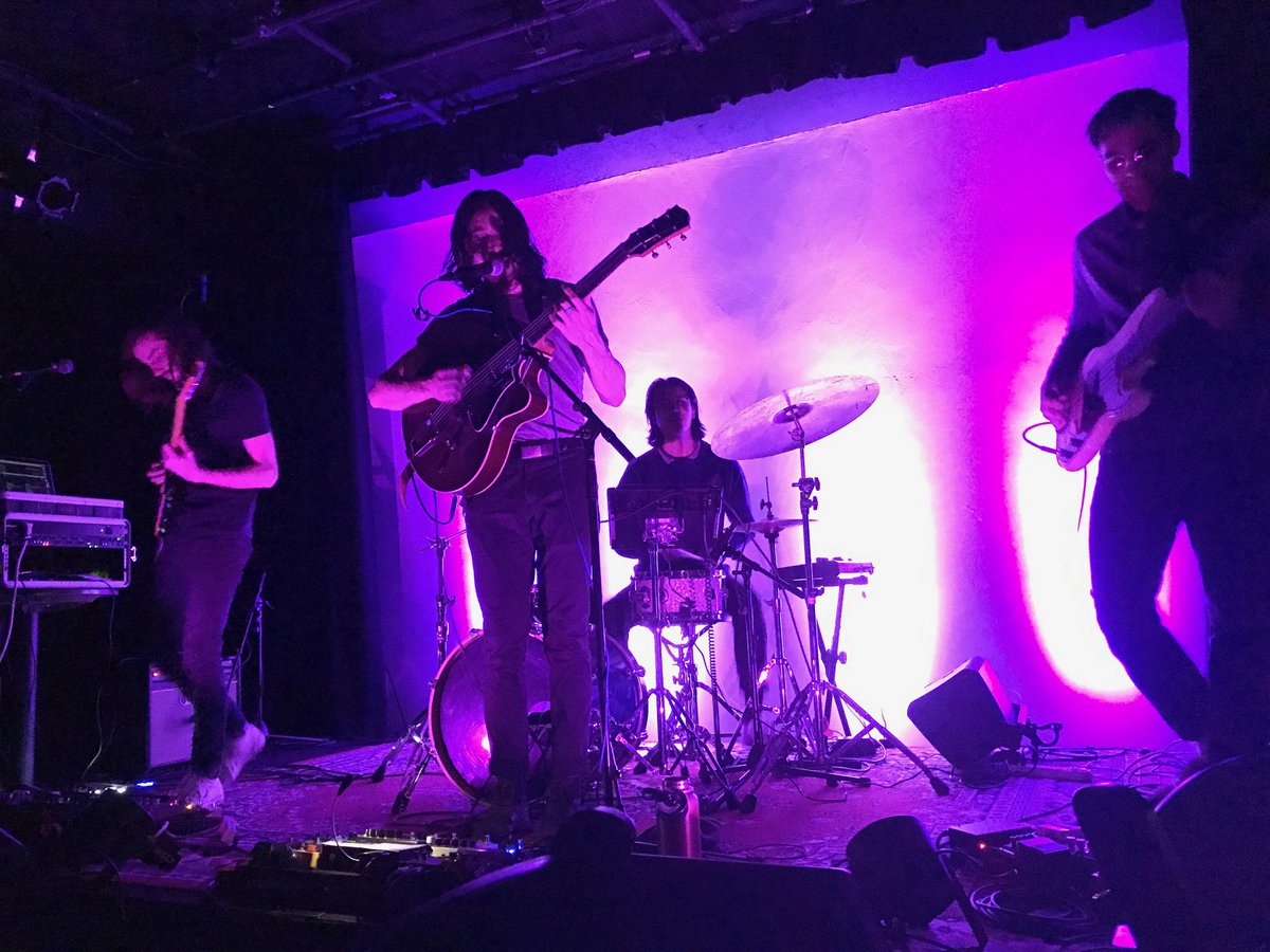 ohmaloband's tweet photo. A nice pic from our show last night at Caveat NYC https://t.co/yPZ2PuDCrY