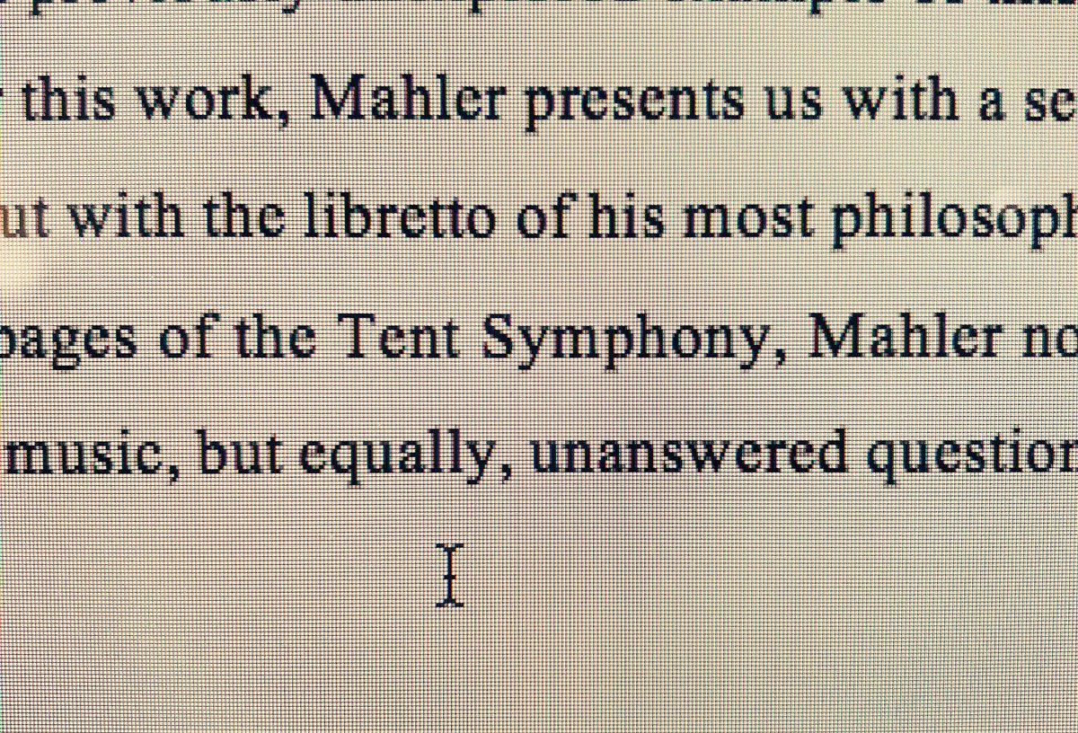 genevievearkle's tweet photo. Ah yes. Mahler’s lesser known ‘Tent Symphony’... ⛺️ #thisiswhyyouproofread https://t.co/4jx1CaSUop