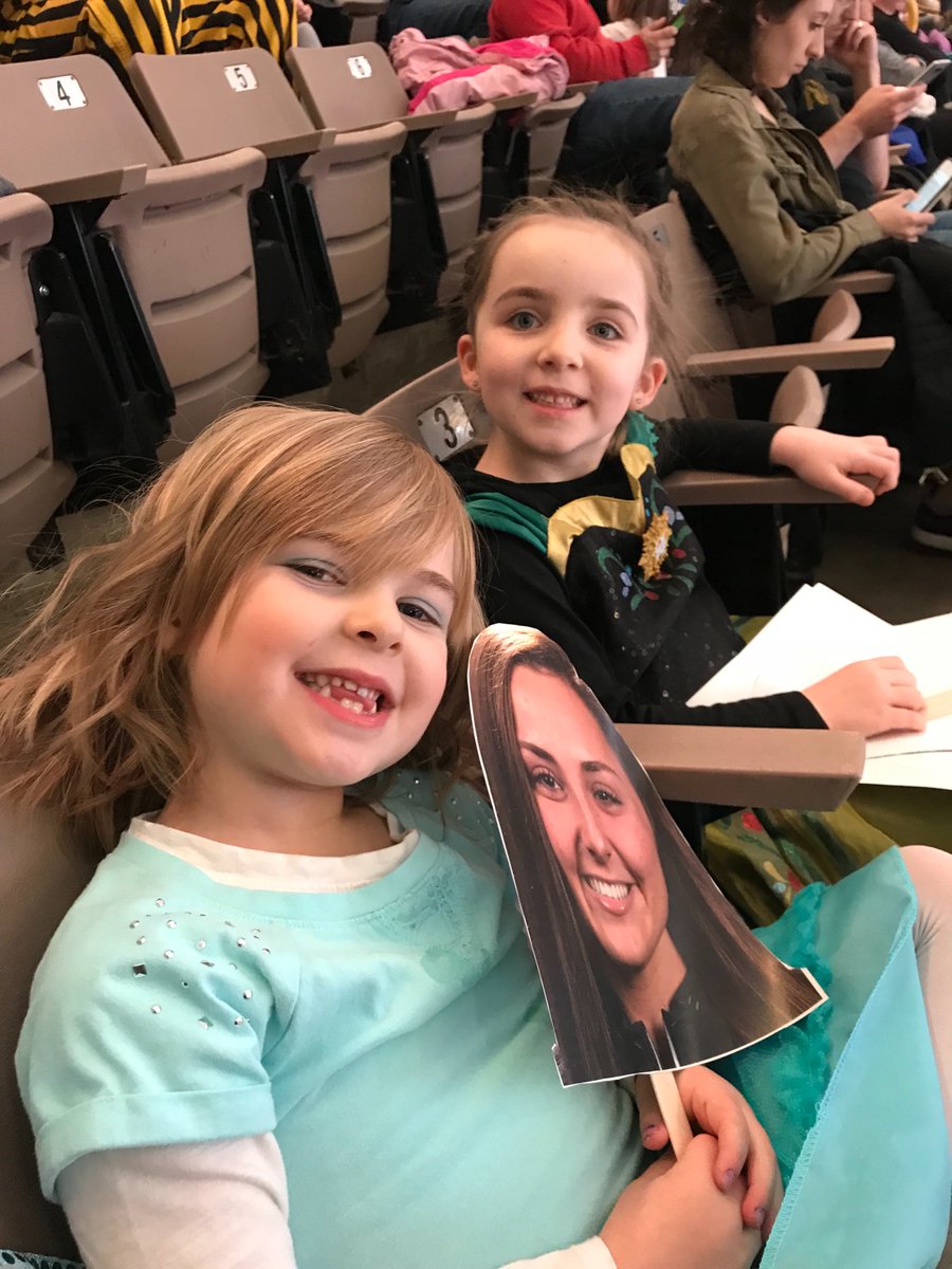 Just two princesses ready to #FightForIowa