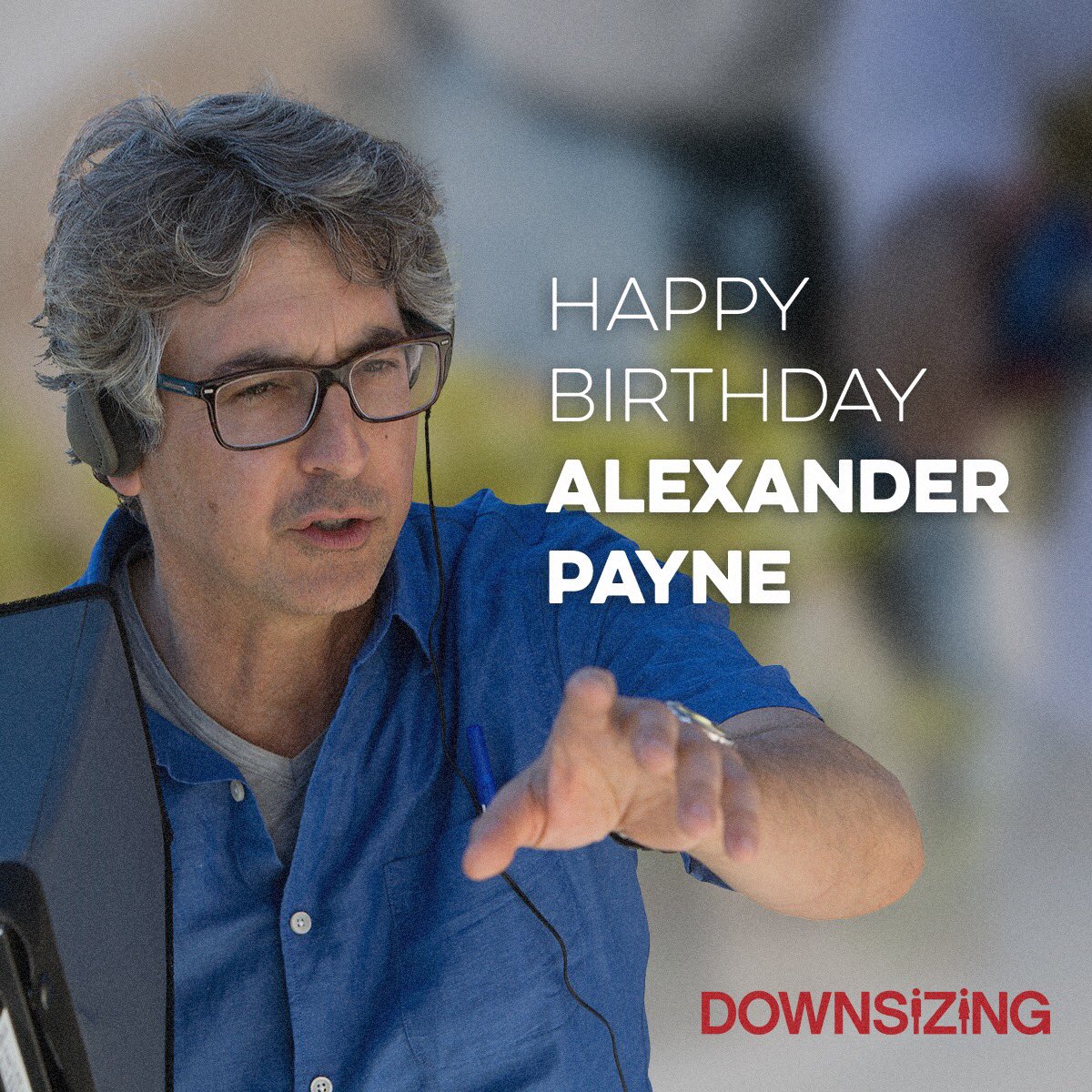 Happy Birthday to visionary director Alexander Payne 