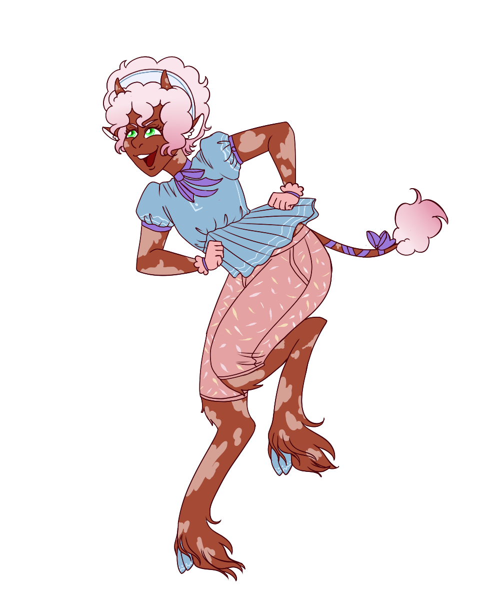 Teacozy1's tweet photo. I adopted this cutie from lyricalmime on DA. I named him Albert. You can find more info about him on my DA if your interested.
Link to the artist who designed him. They have good art. Go check them out :3
https://t.co/QbegZIYcD7
#cuteoc #faunoc https://t.co/A2iE8gyt4N