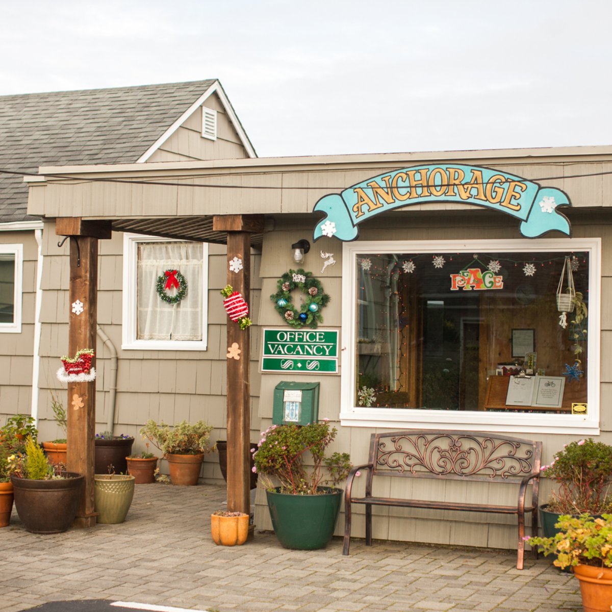 "We're staying at Anchorage Cottages" is another way to say "I love you."