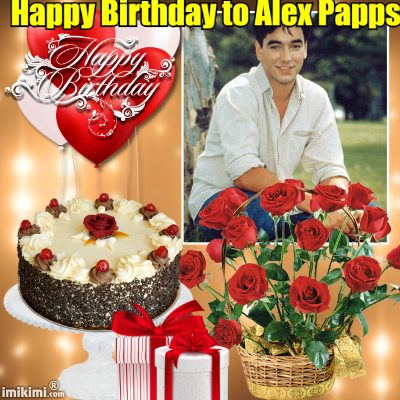 Happy Birthday to Alex Papps :) 