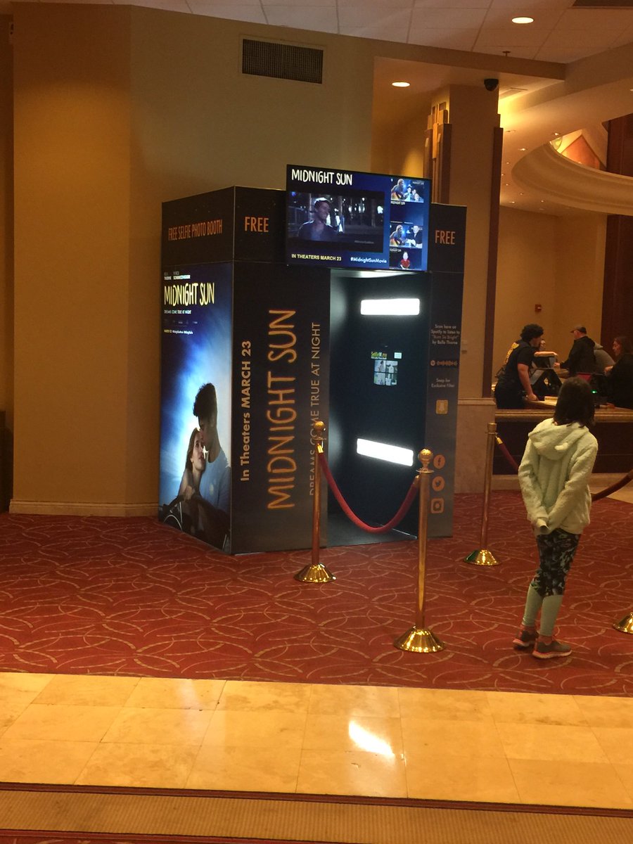 Promoting our first film with Open Road Films, MIDNIGHT SUN opens March 23. Select SelfieW.me locations