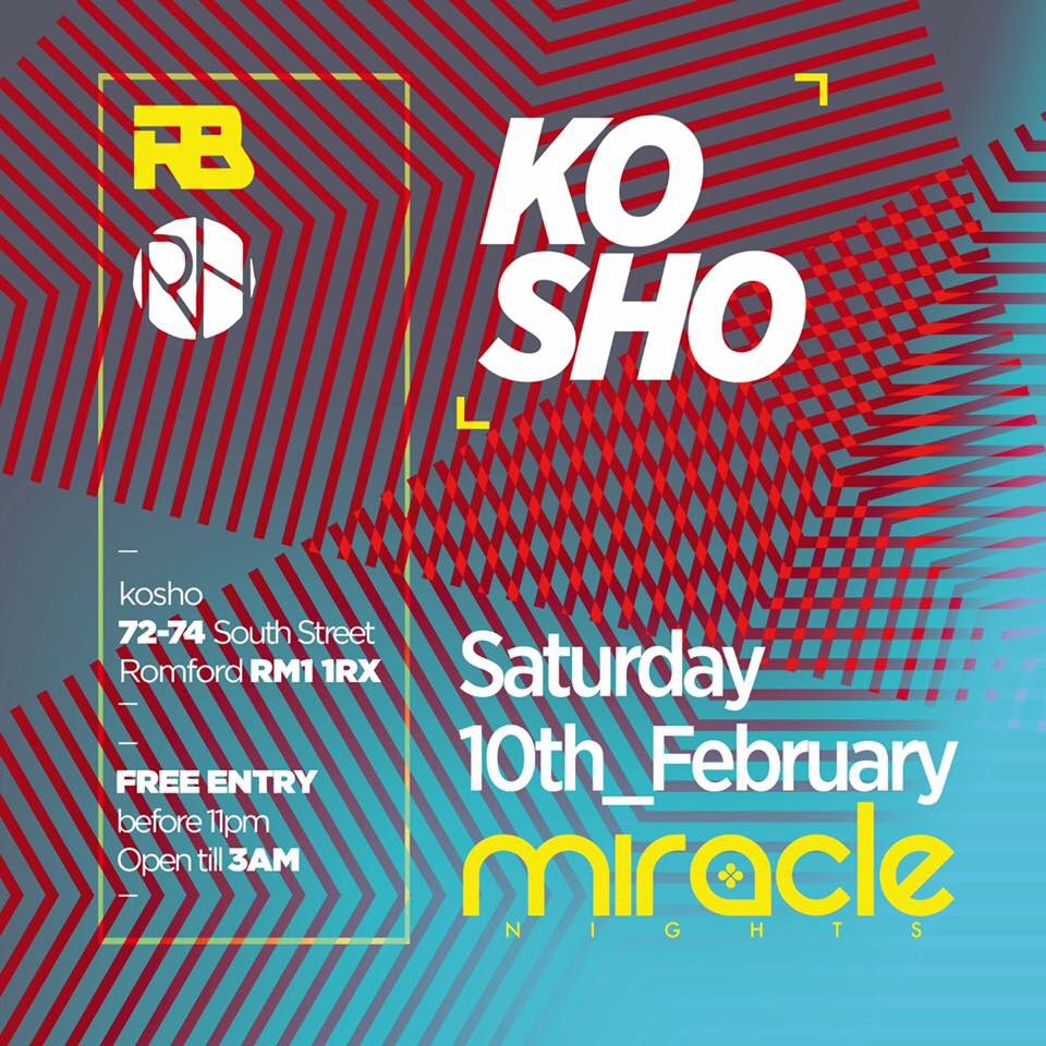 Looking forward to turning it up W/ miracle nights @koshobar now 

S/O to everyone that tuned in to the radio show 

LETS DO SATURDAY  💯🎉