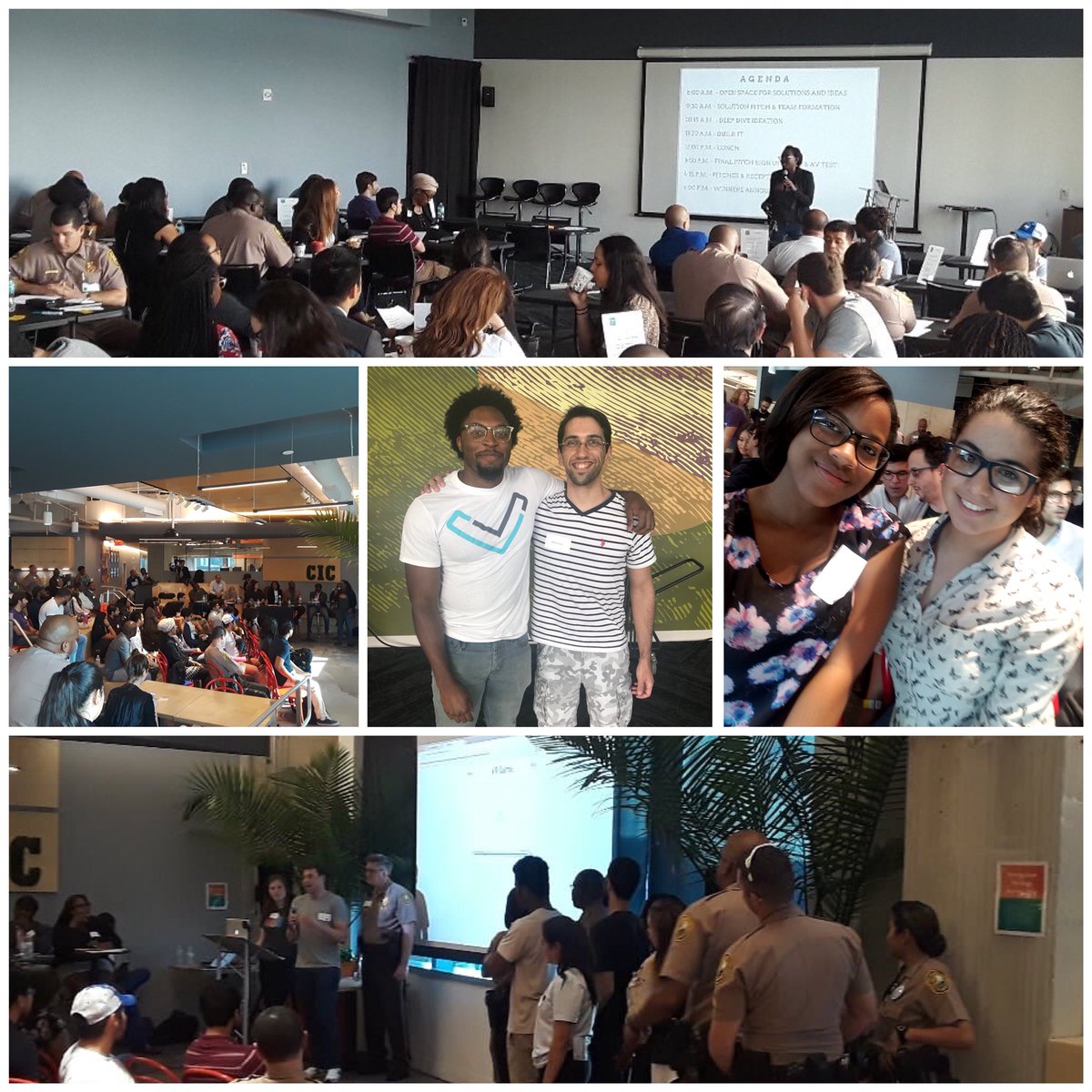 Today was a powerful example of how #communities can work on tackling complex problems together— the participation @MiamiDadePD Officers alongside social justice activists, innovators &amp; students pointed to the shared sense of ownership of building our #Miami. 
 #ABAjusticehackMIA